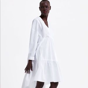 Zara poplin dress